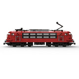 MOC - 77293 BR 103 Locomotive Red (8 studs wide) Klemmbausteine - LesDiy - Klemmbausteine