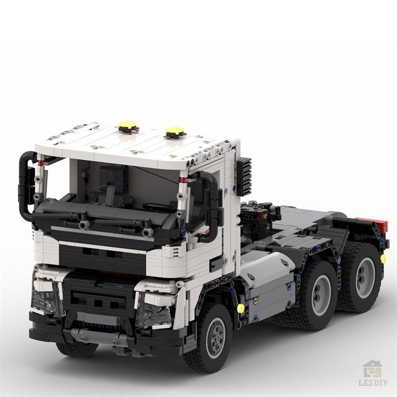 MOC - 77580 Technik Volve FMX 6×4 Traktor - LesDiyLesDiy