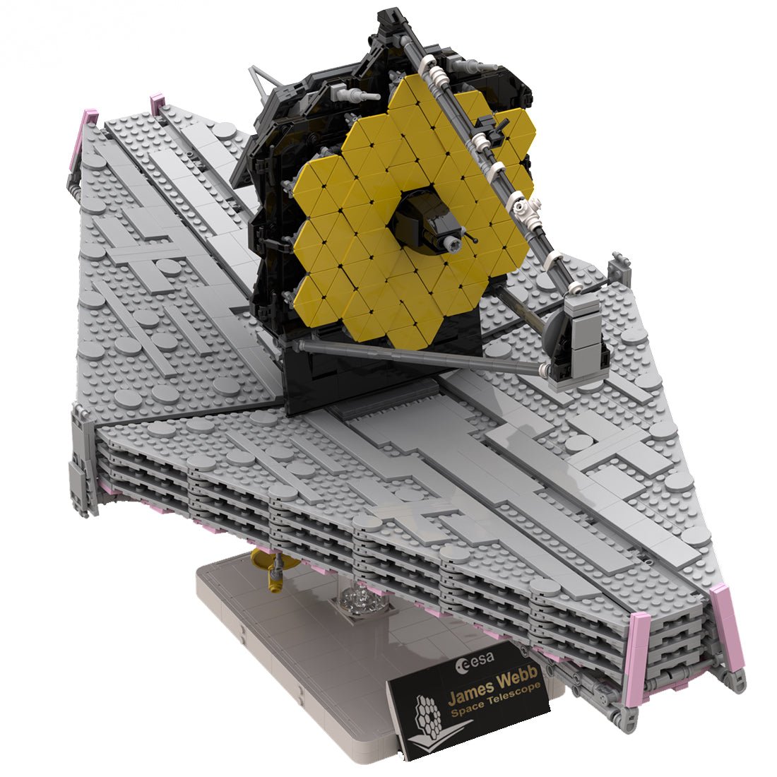 MOC - 77613 1/25 James Webb Space Telescope Klemmbausteine - LesDiyLesDiy