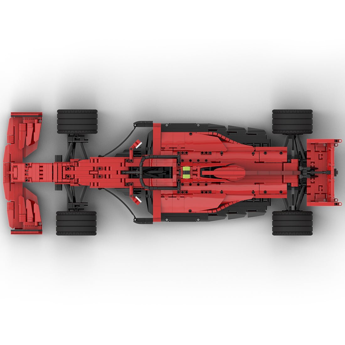 MOC - 77785 (Detailed Edition) Formel Super Circuit Luxus - Sportwagen im Maßstab 1:8 - LesDiyLesDiy