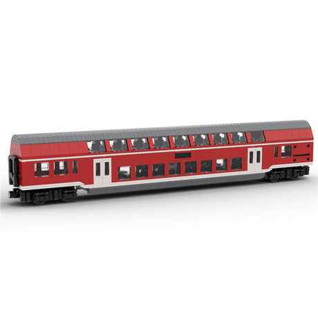 MOC - 78937 Regionalexpress Mittelwagen DBpza 782 - LesDiyLesDiy