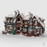 MOC - 79497 DREI kleine Winterhäuser (Die Rückseite) - LesDiyLesDiy