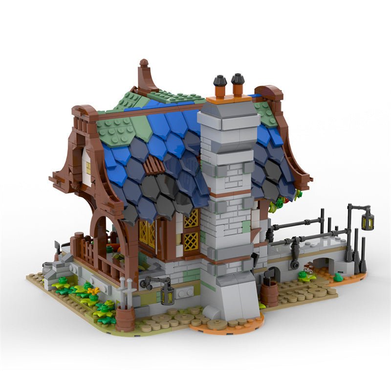 MOC - 79655 Mittelalterliches Haus - LesDiyLesDiy