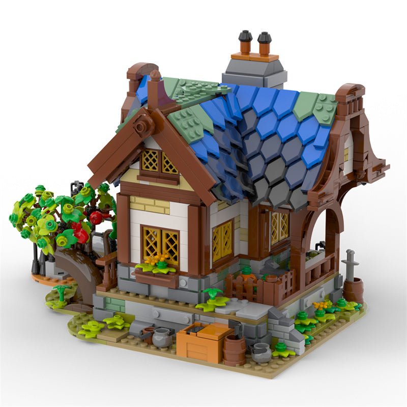 MOC - 79655 Mittelalterliches Haus - LesDiyLesDiy