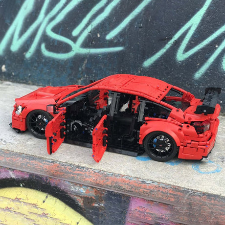 MOC - 79953 Subaru STI Klemmbausteine - LesDiyLesDiy