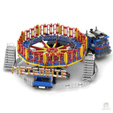 MOC - 80218 Freizeitpark Round - Up Klemmbausteine - LesDiyLesDiy