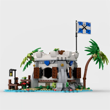 MOC - 80308 Kaiserliche Kanonenbucht Klemmbausteine - LesDiyLesDiy