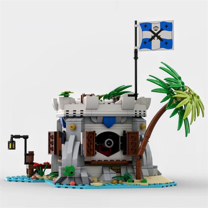 MOC - 80308 Kaiserliche Kanonenbucht Klemmbausteine - LesDiyLesDiy