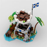 MOC - 80308 Kaiserliche Kanonenbucht Klemmbausteine - LesDiyLesDiy