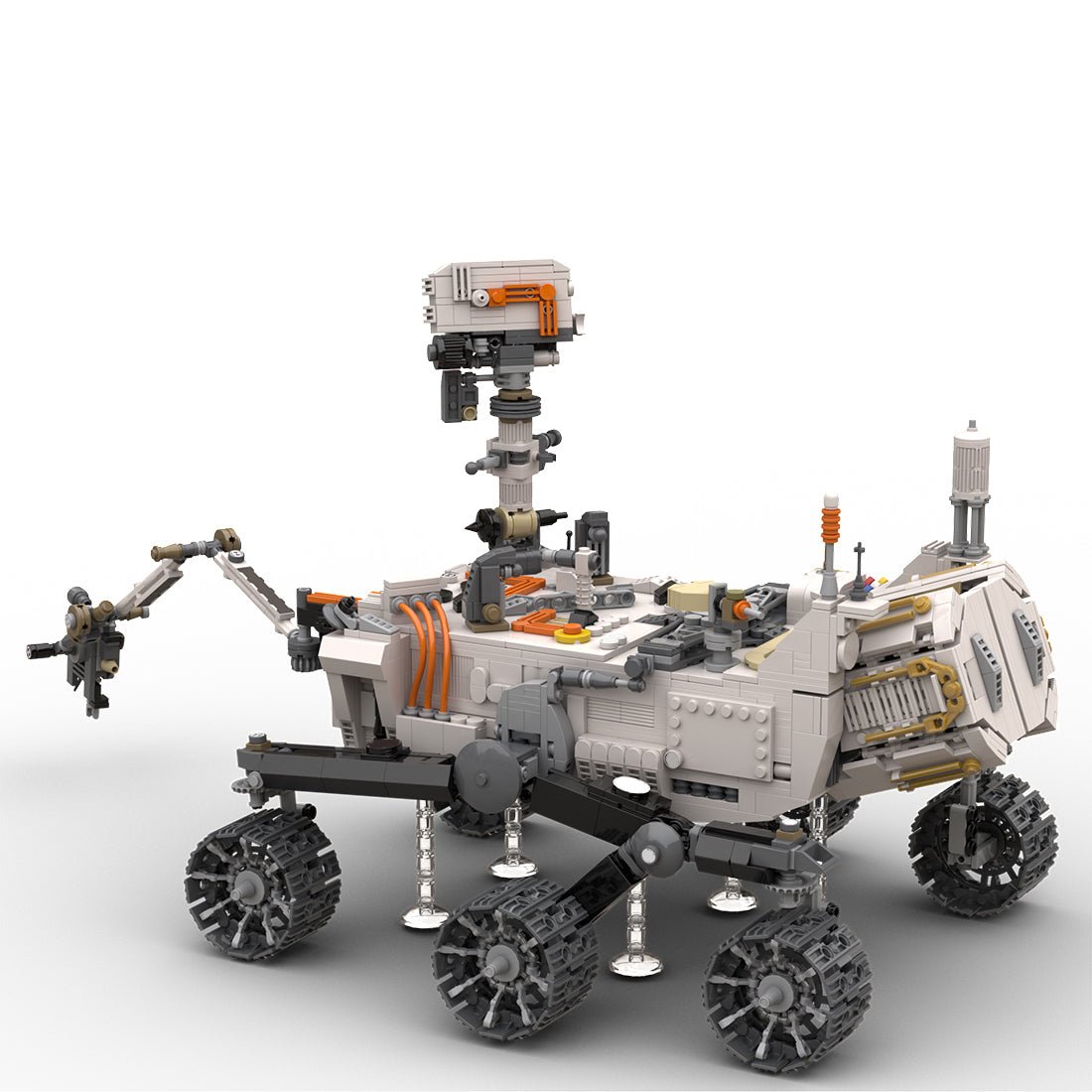 MOC - 80946 NASA Mars Curiosity Rover Klemmbausteine - LesDiyLesDiy