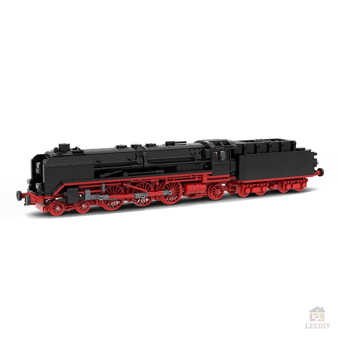 MOC - 81348 DRG BR 01 Schnellzuglokomotive Klemmbausteine - LesDiy - Klemmbausteine