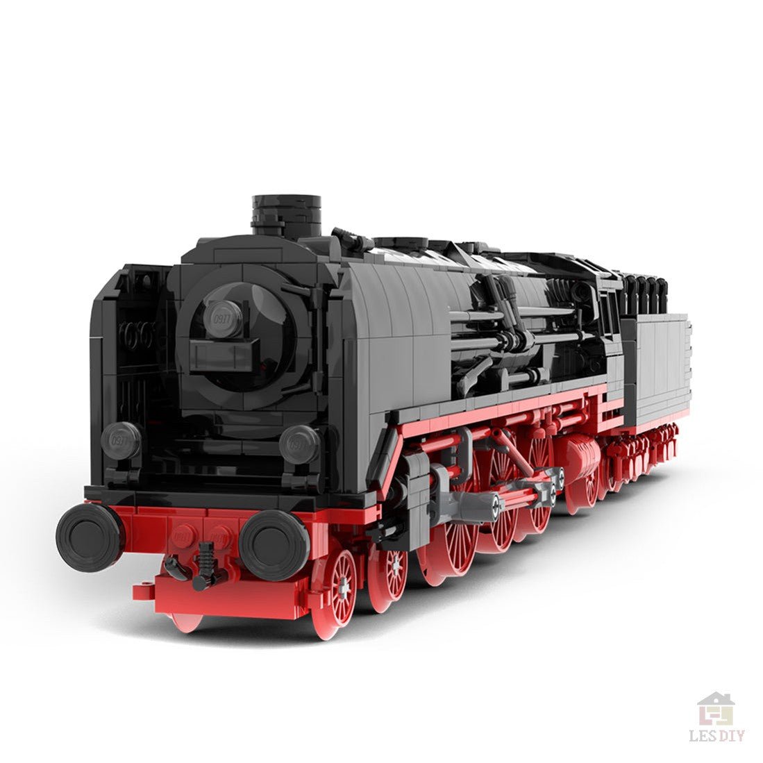 MOC - 81348 DRG BR 01 Schnellzuglokomotive Klemmbausteine - LesDiy - Klemmbausteine