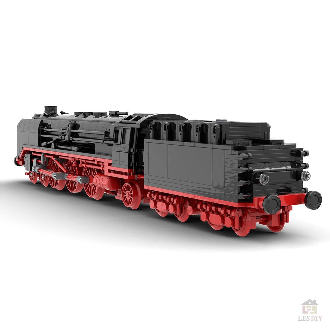 MOC - 81348 DRG BR 01 Schnellzuglokomotive Klemmbausteine - LesDiyLesDiy