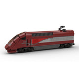 MOC - 82107 Thalys PBKA High Speed Train Klemmbausteine - LesDiy - Klemmbausteine