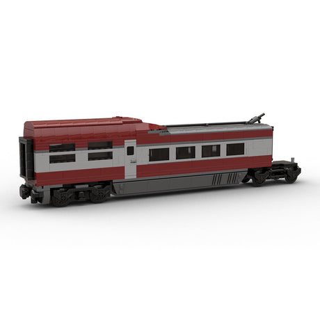 MOC - 82107 Thalys PBKA High Speed Train Klemmbausteine - LesDiy - Klemmbausteine