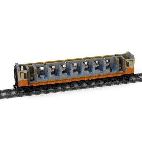 MOC - 82165 City Express (Städte - Express) of the Deutsche Reichsbahn Klemmbausteine - LesDiyLesDiy