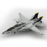 MOC - 82377 Grumman F - 14 Tomcat | 1:35 Minifig Scale Klemmbausteine - LesDiyLesDiy