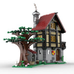 MOC - 82740 Mittelalterliches Haus - LesDiyLesDiy