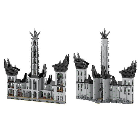 MOC - 84124 UCS Minas Morgul Klemmbausteine - LesDiyLesDiy