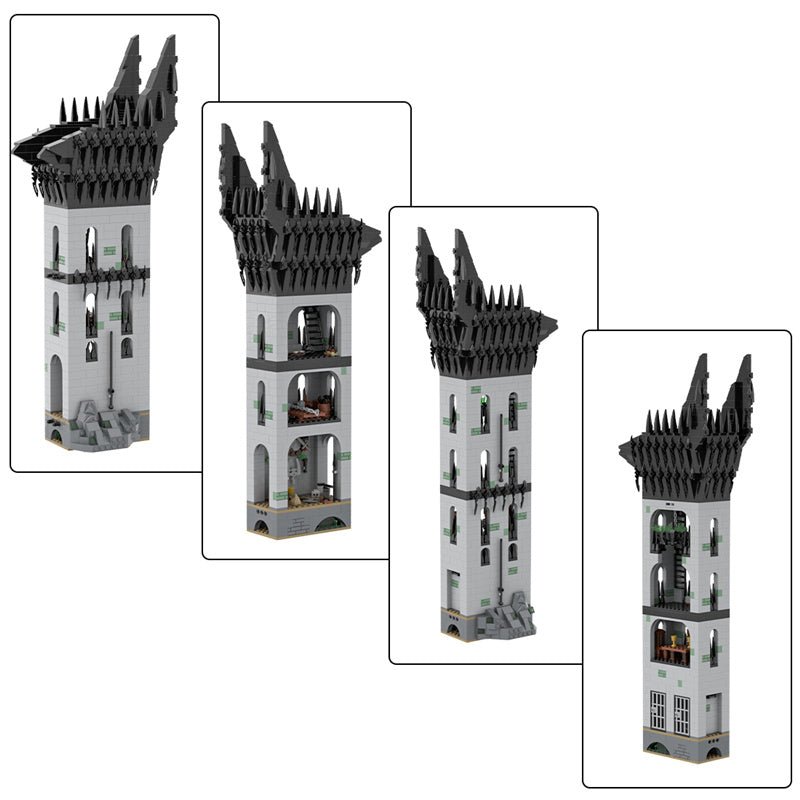 MOC - 84124 UCS Minas Morgul Klemmbausteine - LesDiyLesDiy