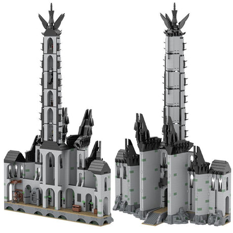 MOC - 84124 UCS Minas Morgul Klemmbausteine - LesDiyLesDiy