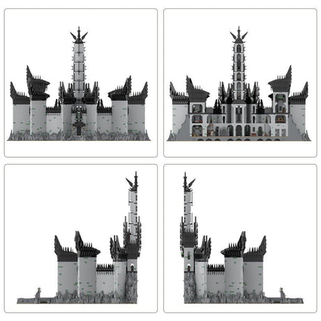 MOC - 84124 UCS Minas Morgul Klemmbausteine - LesDiyLesDiy