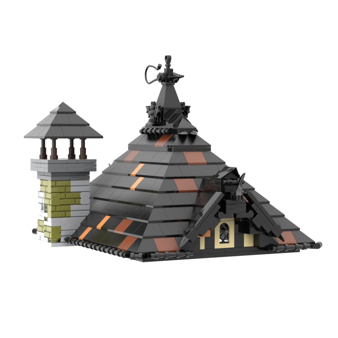 MOC - 84202 Medieval Cottage (Backdrop House) - LesDiyLesDiy