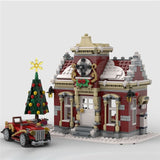 MOC - 84431 Kleines Winter - Rathaus - LesDiyLesDiy