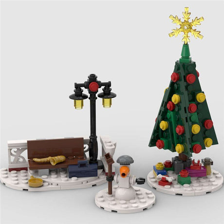 MOC - 84431 Kleines Winter - Rathaus - LesDiyLesDiy