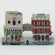 MOC - 84806 Venice Palaces and Bridges Klemmbausteine - LesDiyLesDiy