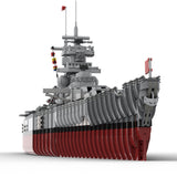 MOC - 84840 Bismarck - Kreuzer - Schlachtschiff Klemmbausteine - LesDiyLesDiy