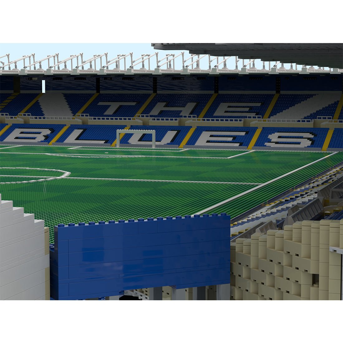 MOC - 85499 St Andrews Stadium, Birmingham City Football Club Klemmbausteine - LesDiyLesDiy