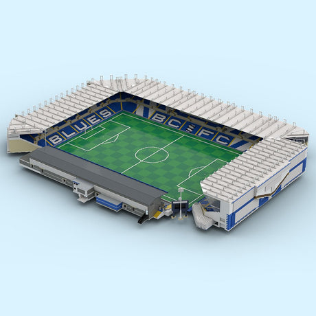 MOC - 85499 St Andrews Stadium, Birmingham City Football Club Klemmbausteine - LesDiyLesDiy