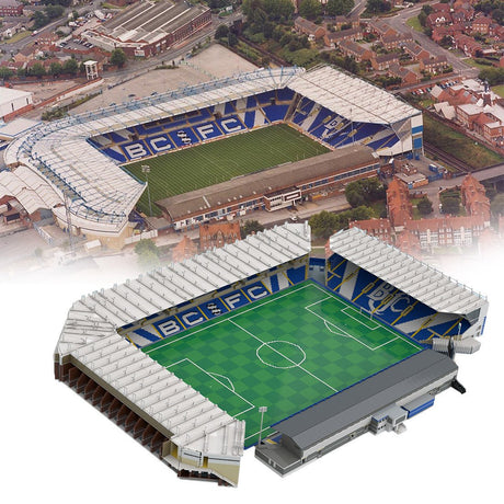 MOC - 85499 St Andrews Stadium, Birmingham City Football Club Klemmbausteine - LesDiyLesDiy