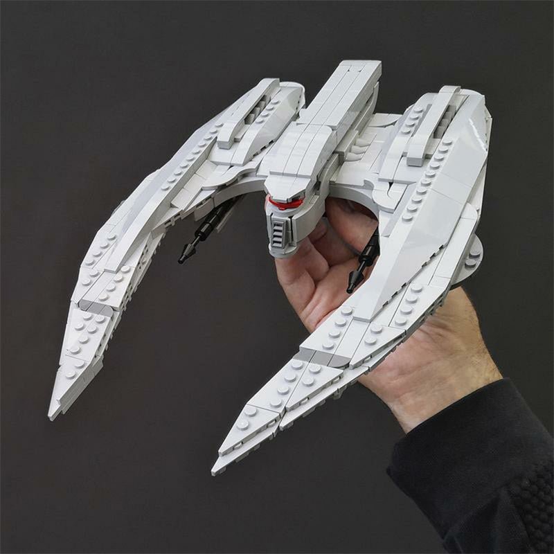 MOC - 85569 MK II Cylon Raider Klemmbausteine - LesDiy - Klemmbausteine