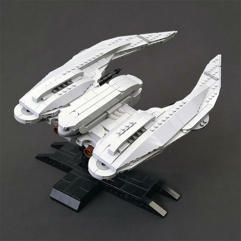 MOC - 85569 MK II Cylon Raider Klemmbausteine - LesDiyLesDiy