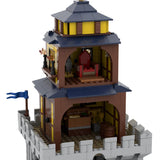 MOC - 85818 Japanese Medieval Castle Alt Build Klemmbausteine - LesDiyLesDiy