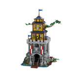 MOC - 85818 Japanese Medieval Castle Alt Build Klemmbausteine - LesDiyLesDiy