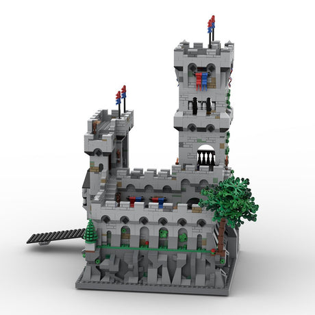 MOC - 87299 King’s Mountain Fortress Klemmbausteine - LesDiyLesDiy