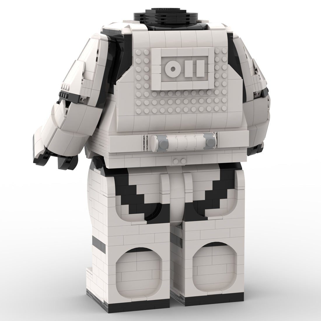 MOC - 87398 StormTrooper Klemmbausteine - LesDiyLesDiy