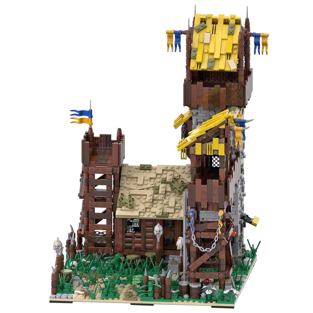 MOC - 87489 Ork - Außenposten Klemmbausteine - LesDiyLesDiy