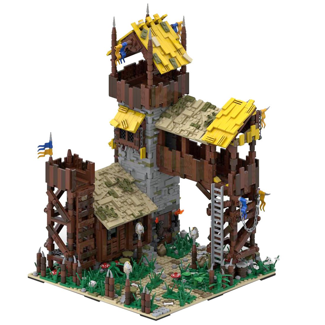 MOC - 87489 Ork - Außenposten Klemmbausteine - LesDiyLesDiy