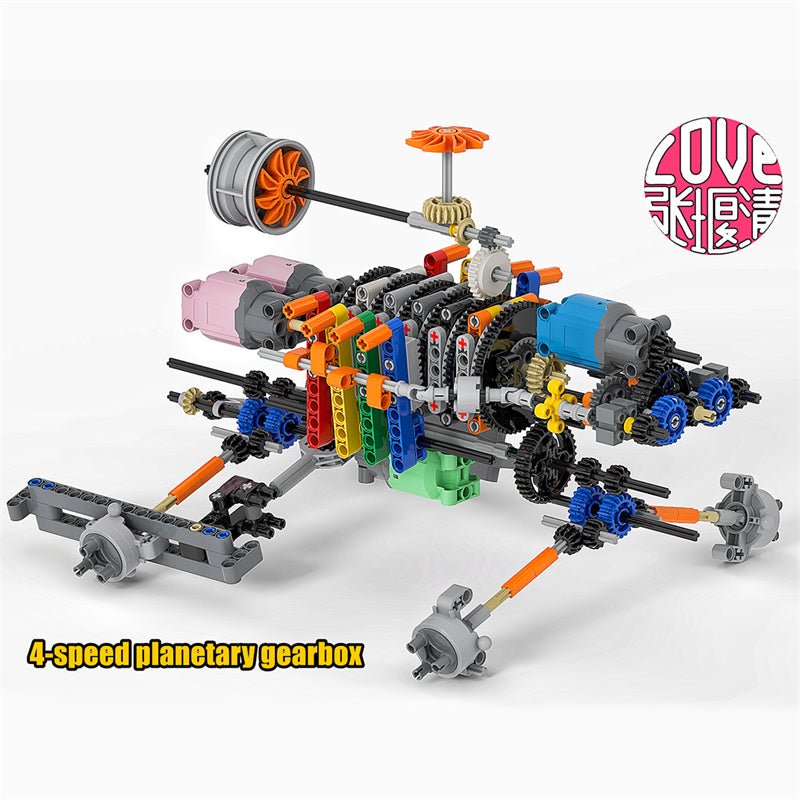 MOC - 87548 Fahrzeug, das durch Pflanzen - Photosynthese angetrieben wird - LesDiyLesDiy