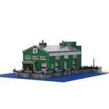 MOC - 87641 1/40 Pier 23 Zugszene Klemmbausteine - LesDiyLesDiy