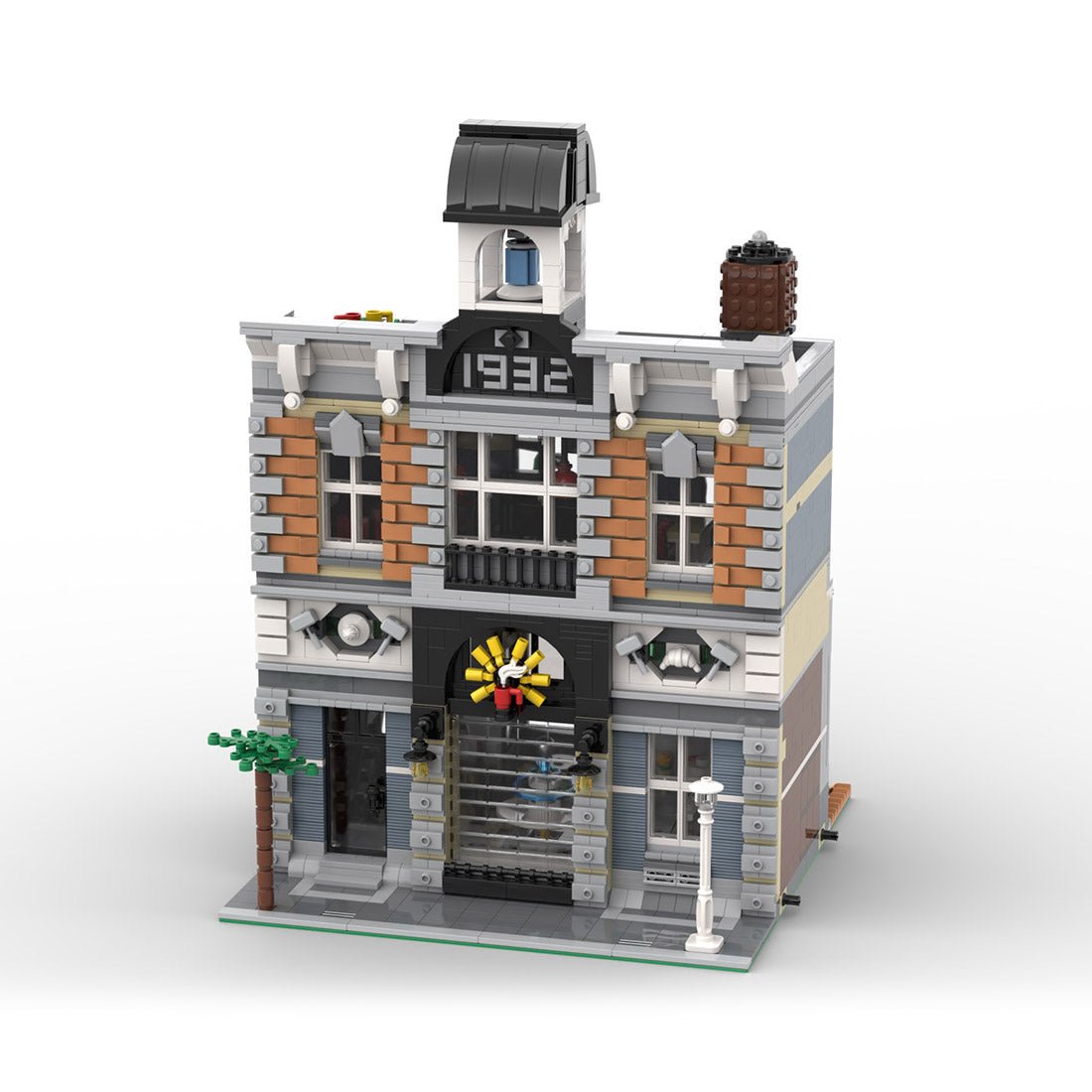 MOC - 88443 4in1 Assembly Square Klemmbausteine - LesDiyLesDiy