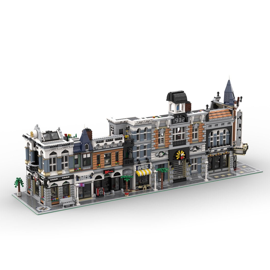 MOC - 88443 4in1 Assembly Square Klemmbausteine - LesDiyLesDiy