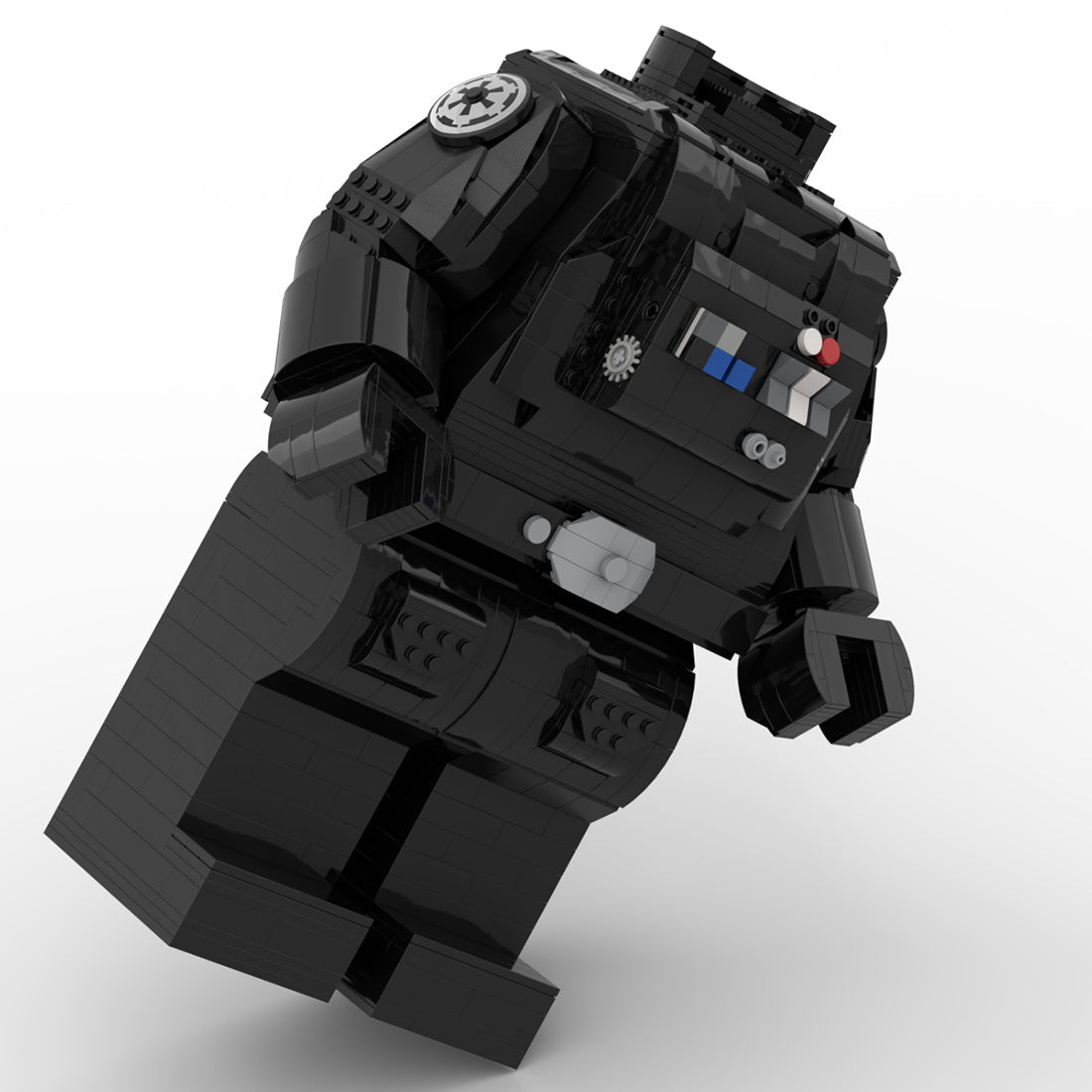 MOC - 88934 Tie Fighter Pilot Klemmbausteine - LesDiyLesDiy