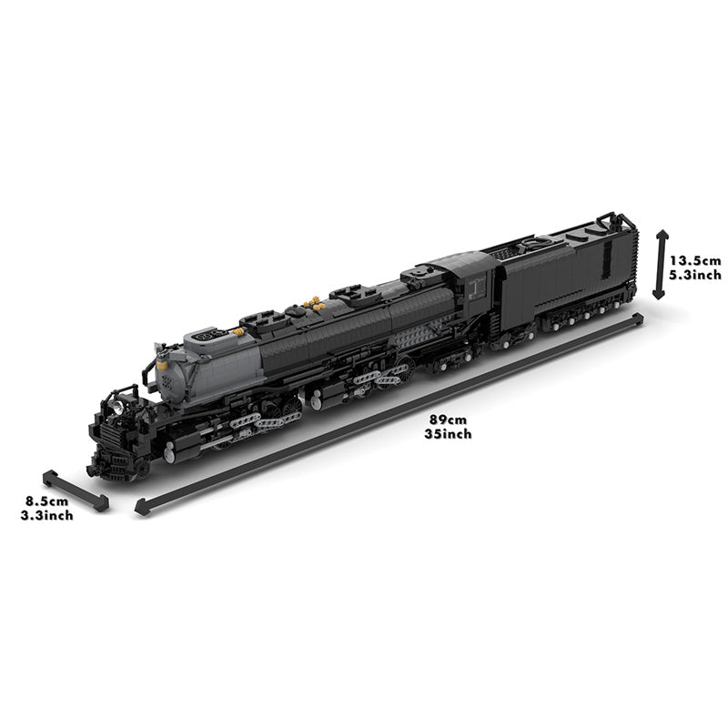 MOC - 89126 Union Pacific 4014 Big Boy Klemmbuateine - LesDiyLesDiy