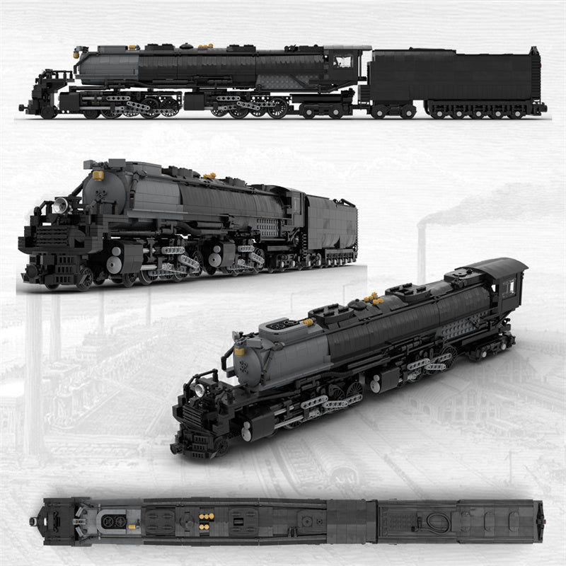 MOC - 89126 Union Pacific 4014 Big Boy Klemmbuateine - LesDiyLesDiy