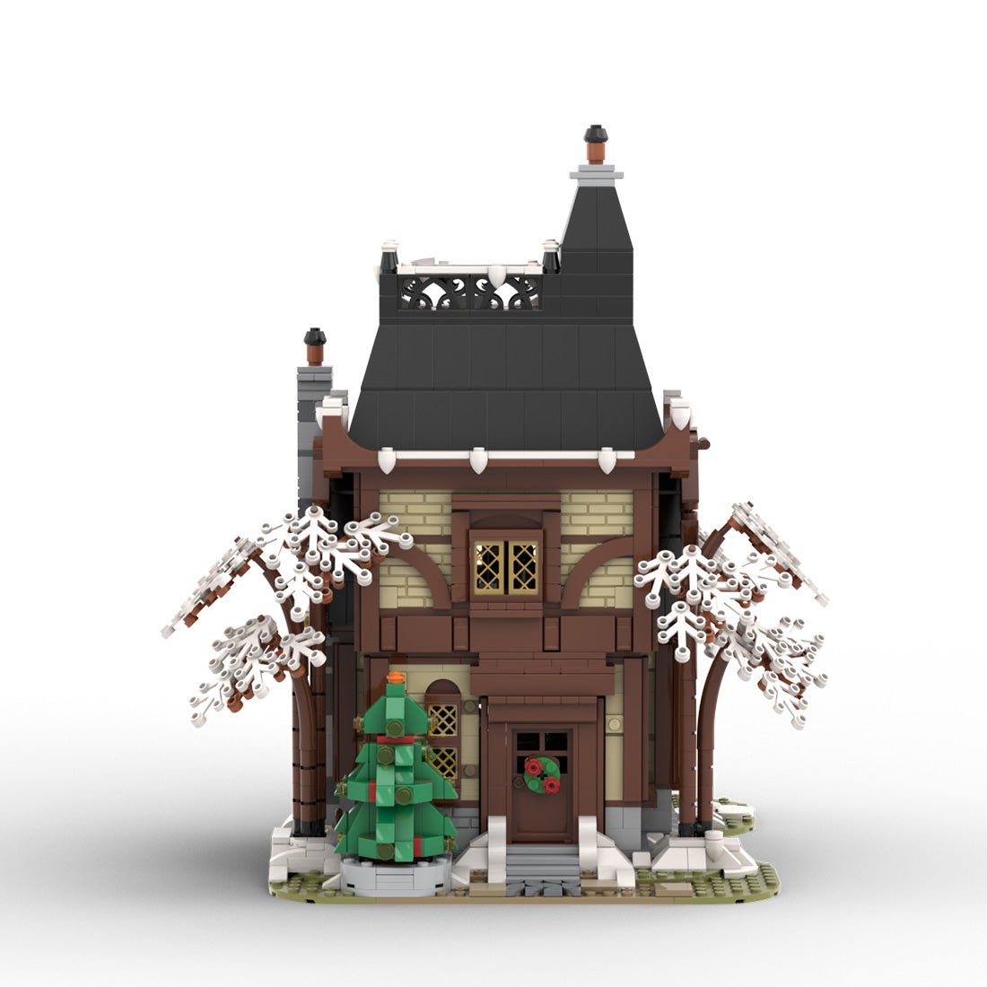 MOC - 89215 Weihnachtsvilla Klemmbausteine - LesDiyLesDiy